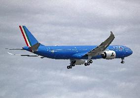 First test flight of the ITA Airways Airbus A330-941 in Toulouse
