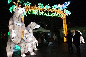 Opening Of China Light Festival In Cologne Zoo