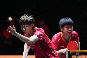 (SP)JAPAN-NAGOYA-TABLE TENNIS-WTT FINALS WOMEN-QUARTERFINAL