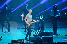 Sting performing live in Madrid