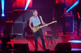Sting performing live in Madrid