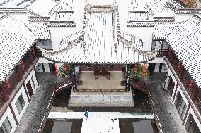 Snow Scenery in Nanjing