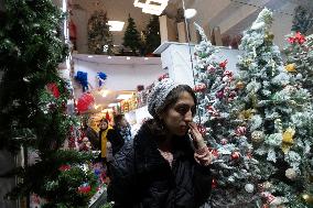 Christmas Shopping In Tehran, Iran