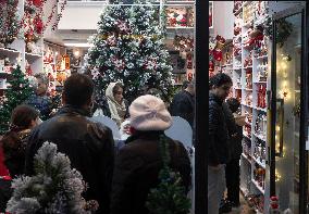 Christmas Shopping In Tehran, Iran