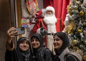 Christmas Shopping In Tehran, Iran