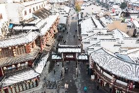 Snow Scenery in Nanjing