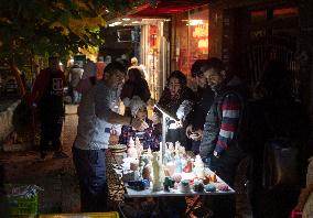 Christmas Shopping In Tehran, Iran