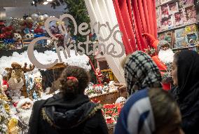 Christmas Shopping In Tehran, Iran