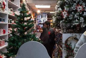 Christmas Shopping In Tehran, Iran