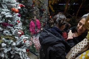 Christmas Shopping In Tehran, Iran