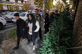 Christmas Shopping In Tehran, Iran