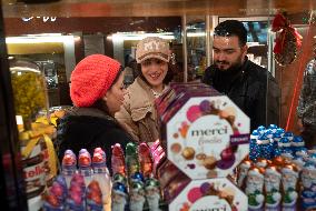 Christmas Shopping In Tehran, Iran