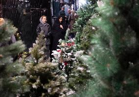 Christmas Shopping In Tehran, Iran