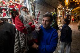 Christmas Shopping In Tehran, Iran