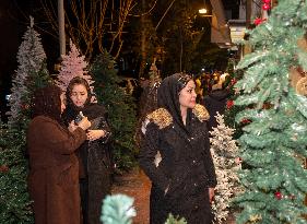 Christmas Shopping In Tehran, Iran