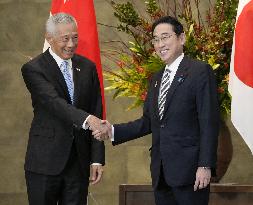 Singapore PM in Tokyo