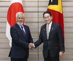 East Timor PM in Tokyo
