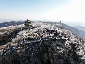 Rime Scenery in Lianyungang