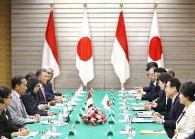 Indonesian president in Tokyo