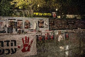 Anti-Netanyahu Protest In Jerusalem