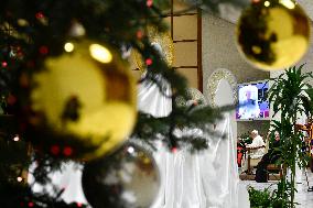 Pope Francis In Audience With Nativity Scene Performers - Vatican