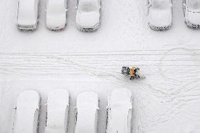 Snowstorm Hit Yantai