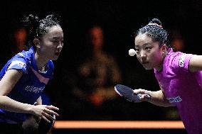 (SP)JAPAN-NAGOYA-TABLE TENNIS-WTT FINALS WOMEN-QUARTERFINAL