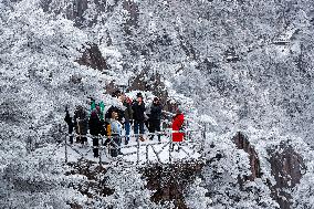 #CHINA-ANHUI-HUANGSHAN MOUNTAIN-SNOW (CN)