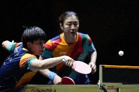 (SP)JAPAN-NAGOYA-TABLE TENNIS-WTT FINALS WOMEN-QUARTERFINAL