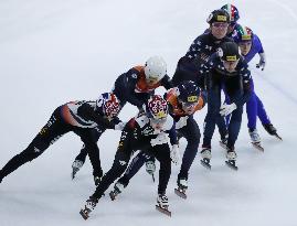 (SP)SOUTH KOREA-SEOUL-ISU WORLD CUP SHORT TRACK SPEED SKATING-MIXED TEAM RELAY