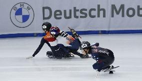 (SP)SOUTH KOREA-SEOUL-ISU WORLD CUP SHORT TRACK SPEED SKATING-MIXED TEAM RELAY