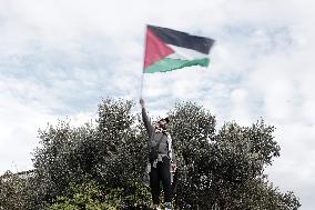 Demonstration  In Solidarity With Palestine