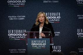 Italian PM Meloni Hosts Atreju 2023 Conservative Political Festival In Rome