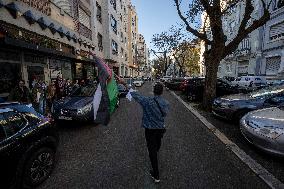 Pro Palestine Rally In Lisbon, Portugal