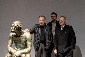 Franco Nero And Kevin Spacey Read Gabriele Tinti's Poems