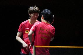 (SP)JAPAN-NAGOYA-TABLE TENNIS-WTT FINALS WOMEN-SEMIFINAL