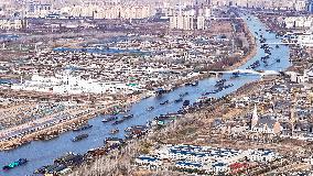 Beijing-Hangzhou Grand Canal in Huai'an