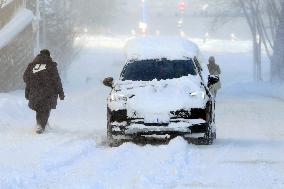 Snowstorm Hit Part of China