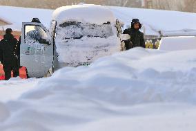 Snowstorm Hit Part of China