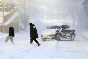 Snowstorm Hit Part of China