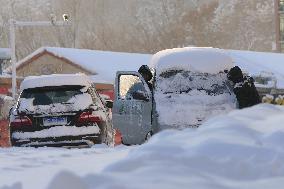 Snowstorm Hit Part of China