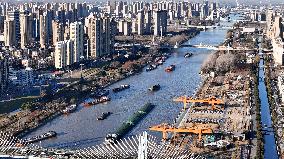 Beijing-Hangzhou Grand Canal in Huai'an