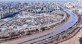 Beijing-Hangzhou Grand Canal in Huai'an