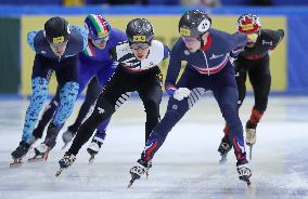 (SP)SOUTH KOREA-SEOUL-ISU WORLD CUP SHORT TRACK SPEED SKATING-MEN'S 1500M