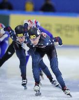 (SP)SOUTH KOREA-SEOUL-ISU WORLD CUP SHORT TRACK SPEED SKATING-WOMEN'S 1500M