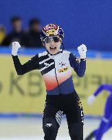 (SP)SOUTH KOREA-SEOUL-ISU WORLD CUP SHORT TRACK SPEED SKATING-WOMEN'S 1500M