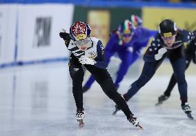 (SP)SOUTH KOREA-SEOUL-ISU WORLD CUP SHORT TRACK SPEED SKATING-WOMEN'S 1500M