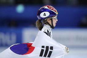 (SP)SOUTH KOREA-SEOUL-ISU WORLD CUP SHORT TRACK SPEED SKATING-WOMEN'S 1500M