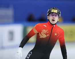 (SP)SOUTH KOREA-SEOUL-ISU WORLD CUP SHORT TRACK SPEED SKATING-MEN'S 500M