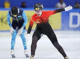 (SP)SOUTH KOREA-SEOUL-ISU WORLD CUP SHORT TRACK SPEED SKATING-MEN'S 500M